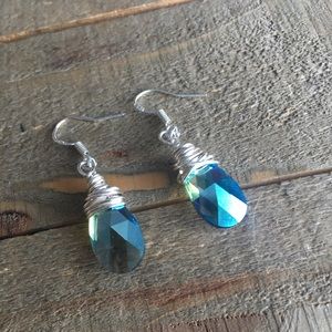 Handmade Genuine Swarovski Crystal Earrings